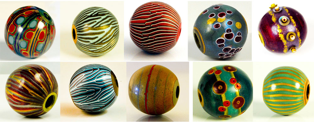 Christine Dumont - Hollow beads