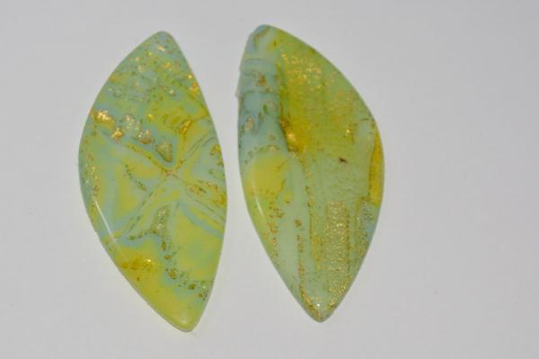 See through earrings 